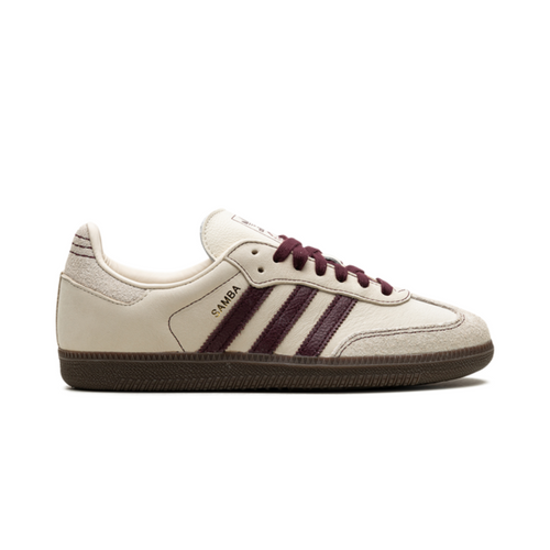 Samba White Wonder Maroon