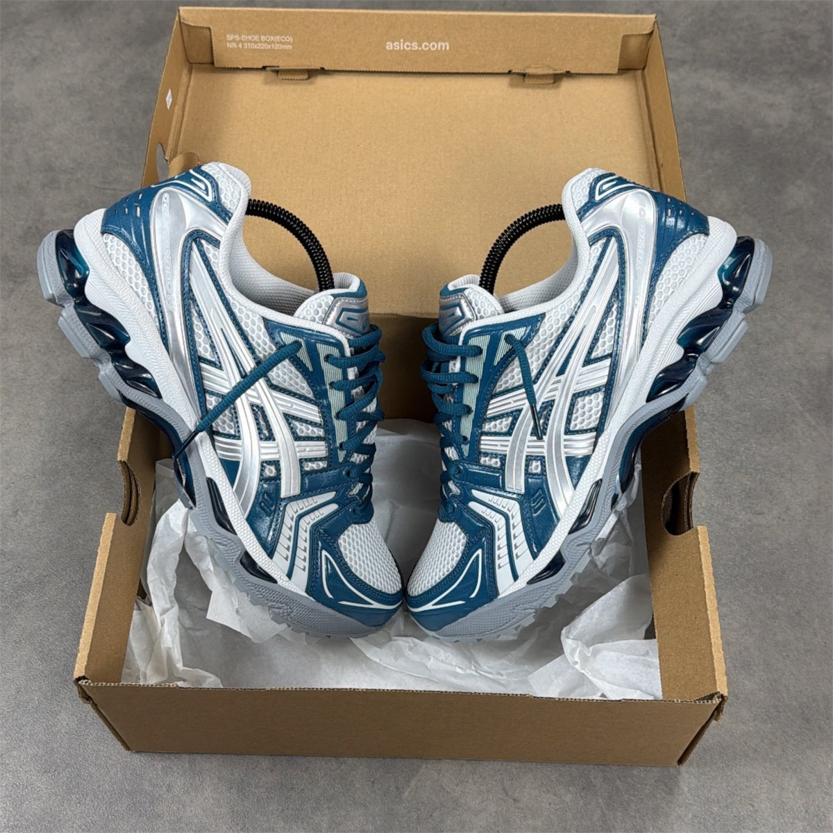 Kayano 14 Pure Silver Gel Glacier Grey Pure Silver