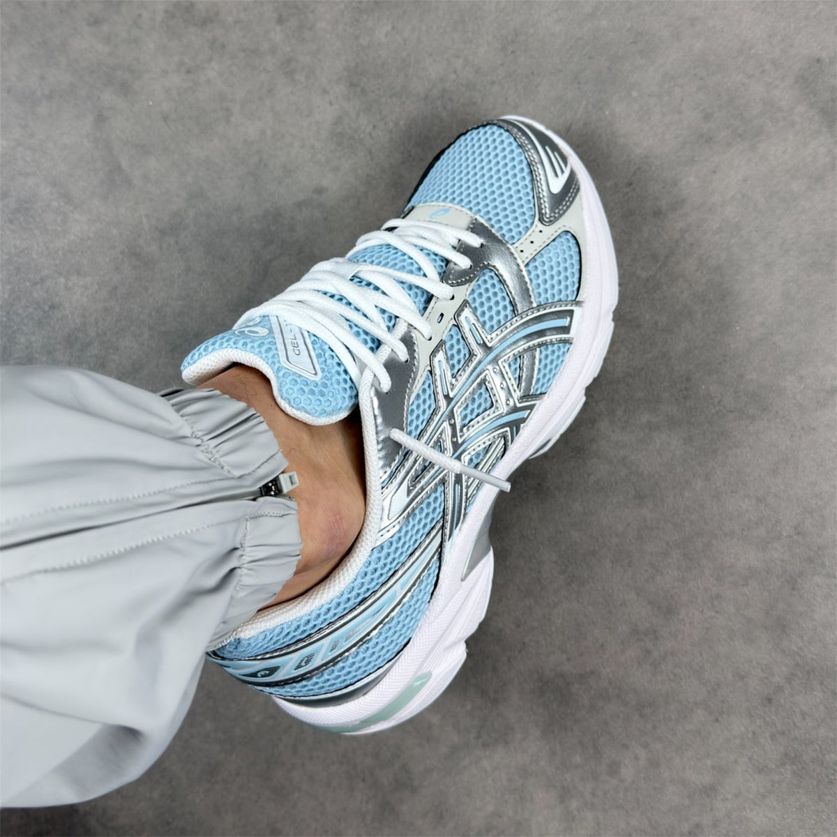 Gel 1130 Faded Denim Faded Denim Pure Silver
