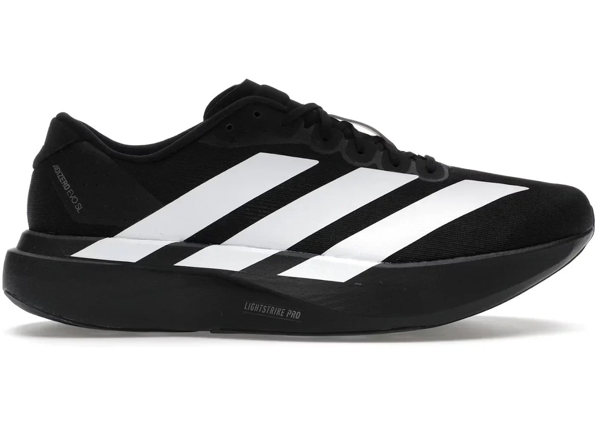 White Adizero EVO SL Black