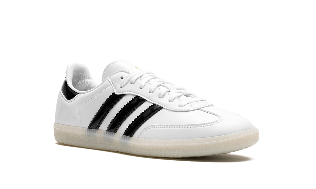 Samba White Patent Leather