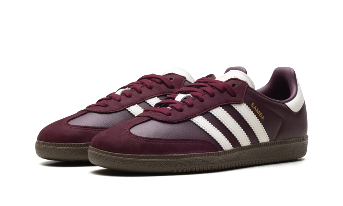 Samba White OG WMNS "Maroon Off Gum"