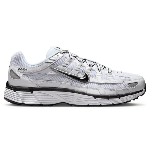 White P-6000 Metallic Silver Black